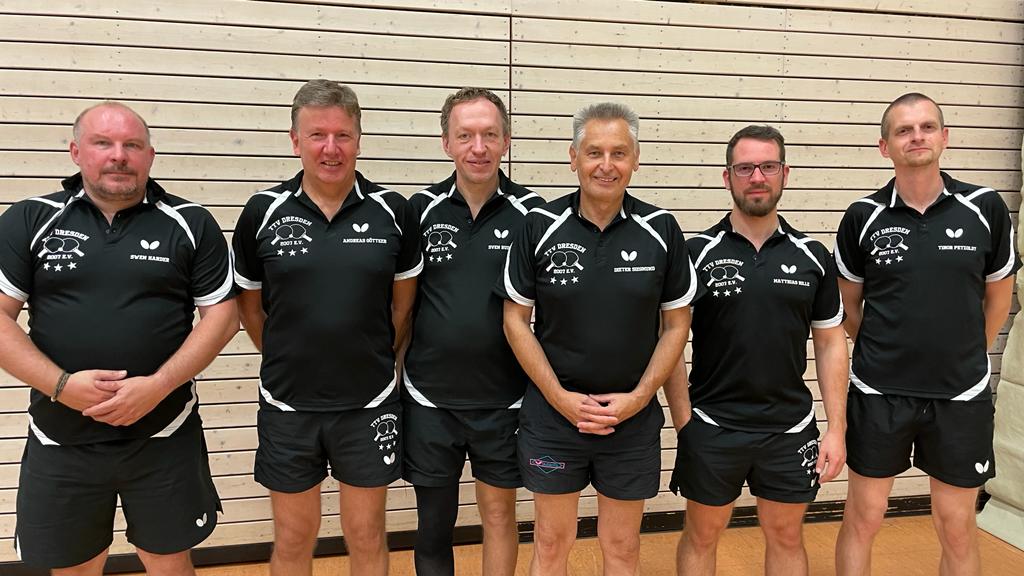 Tischtennis in Dresden - TTV Herren 2. Mannschaft